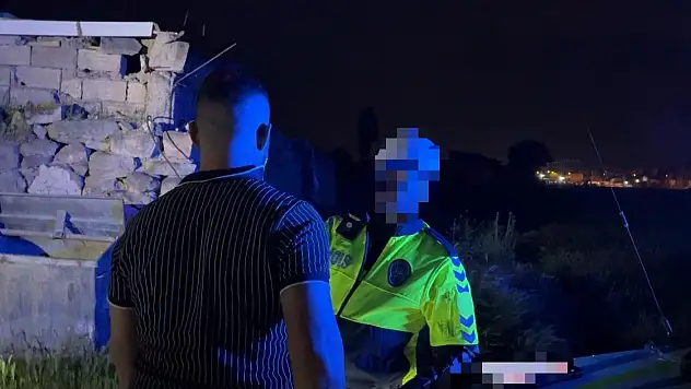 Yangını merak eden alkollü sürücüye ceza!
