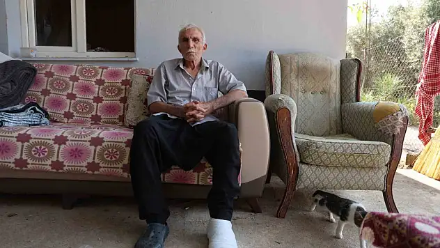 Otomobilin çarptığı yaşlı adam dolmuşla evine gitti!