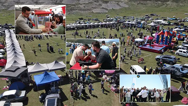 Yayla'da iğne atılsa yere düşmedi! Gökyüzündeki renk cümbüşü herkesi kendine hayran bıraktı