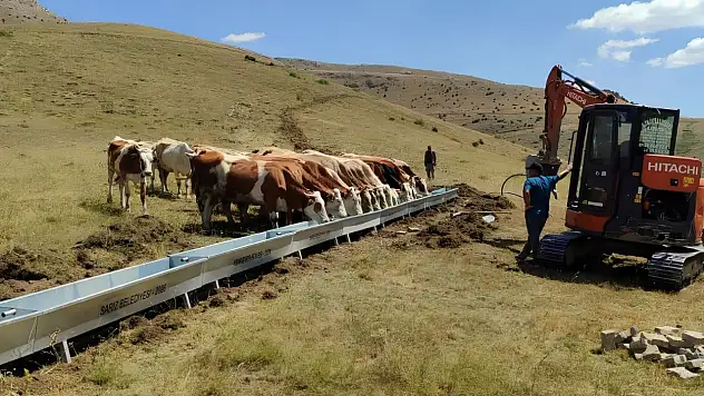 Yedioluk Yaylası'nda beklenen hizmet geldi!