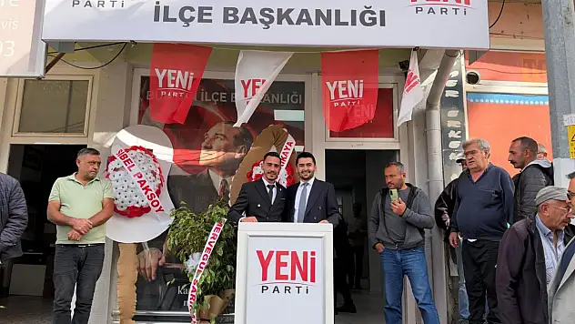 Yeni Parti'nin Bünyan İlçe Başkanlığı hizmet binası açıldı!