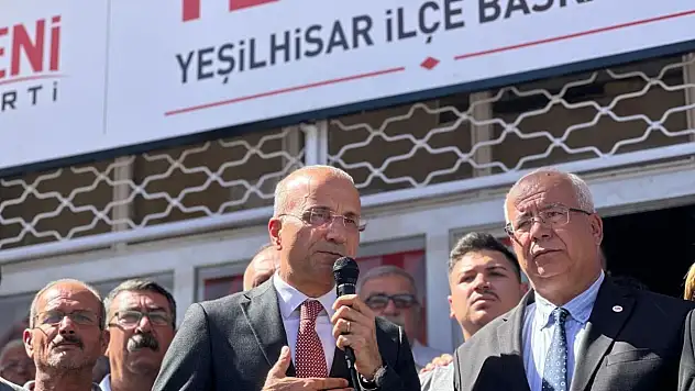 YENİ Parti Yeşilhisar'da İlçe Başkanı belli oldu!