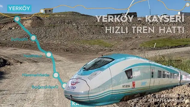 Yerköy-Kayseri hızlı tren hattında gözler 2028'de: Yeni projede kritik süreç başlatıldı!