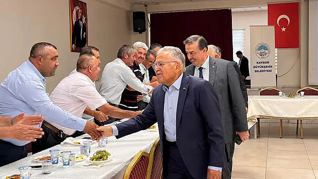 Yeşilhisar'da 35 mahalle muhtarıyla istişare toplantısı