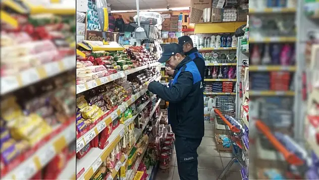 Yeşilhisar'da hijyen ve stok durumu mercek altında