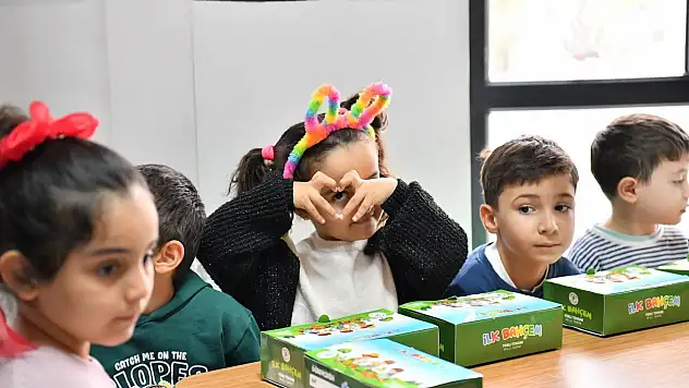 Yeşilyurt'ta çocuklara tarım  sevgisi aşılanıyor