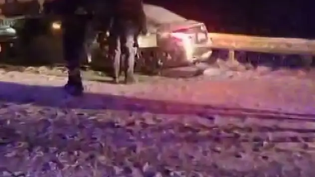 Yoğun kar yağışı kazaya neden oldu: 1 ölü, 5 yaralı!