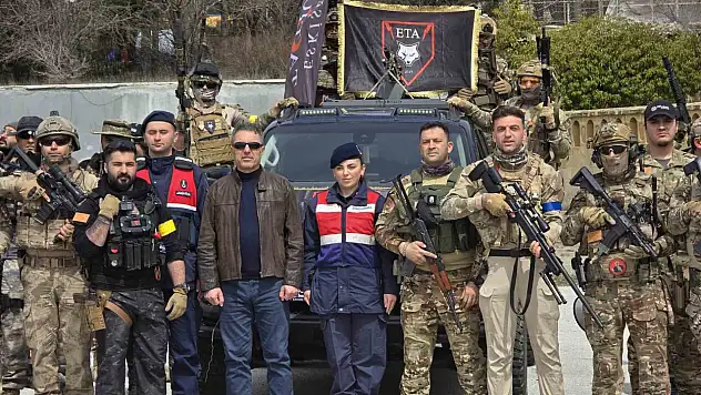 Yozgat'ta airsoft takımları savaş senaryolu etkinlikte buluştu