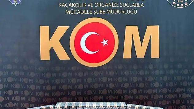 Yozgat'ta 130 paket kaçak sigara elegeçirildi