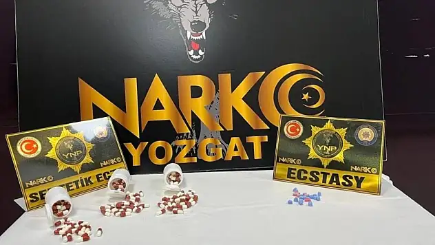 Kayseri'nin sınırında 192 adet uyuşturucu hap ele geçirildi