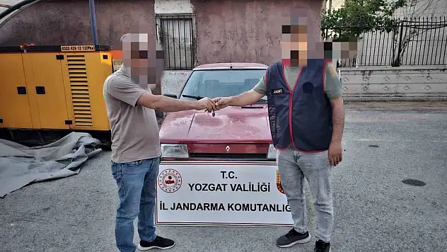 Yozgat'ta çalınan araç, Aksaray'da bulundu!