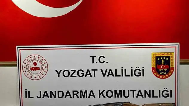 Yozgat'ta uzun namlulu tüfek ve tabancalarla operasyon
