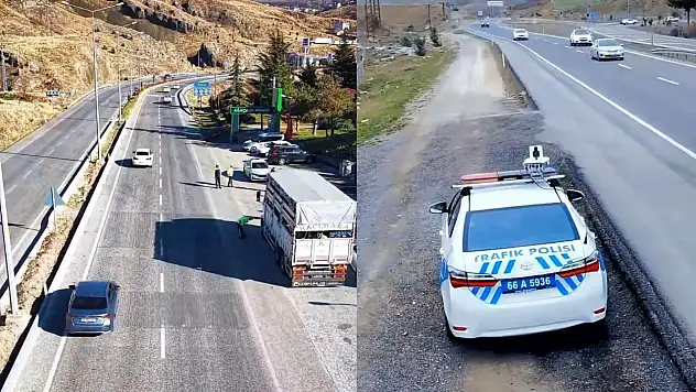 Yozgat'ta hız koridorları sıkı takibe alındı!