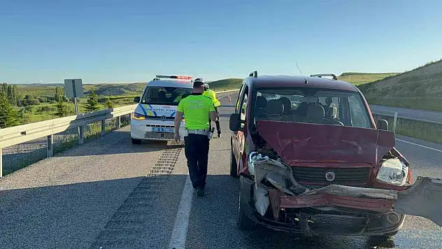 Ankara-Yozgat karayolunda kaza: 8 yaralı