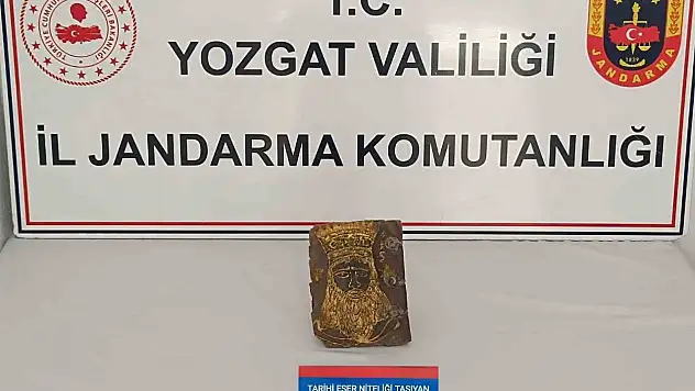 Yozgat'ta tarihi eseri satmaya çalışan 3 şüpheli gözaltında