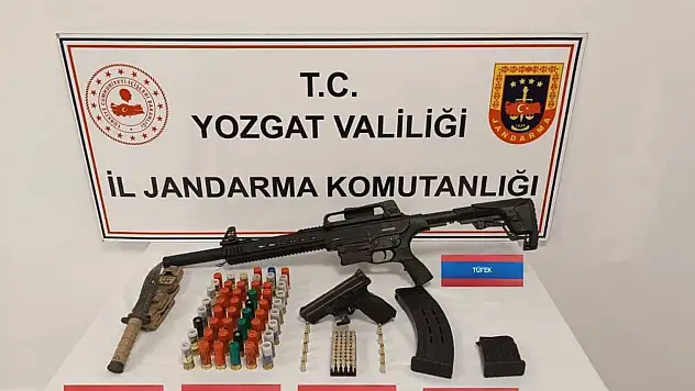 Yozgat'ta önemli operasyon: Ruhsatsız silah ve mühimmat yakalandı!