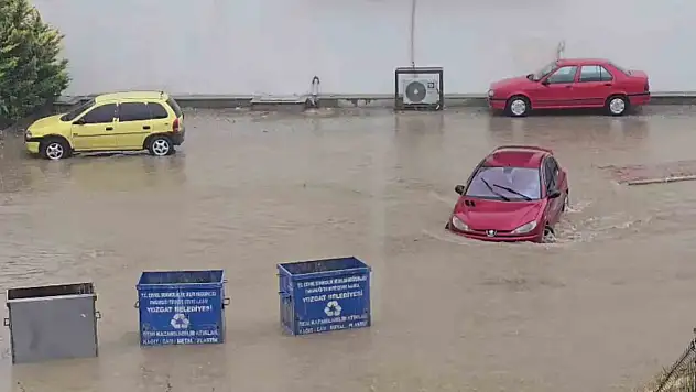 Yozgat'ta sağanak yağış sele neden oldu