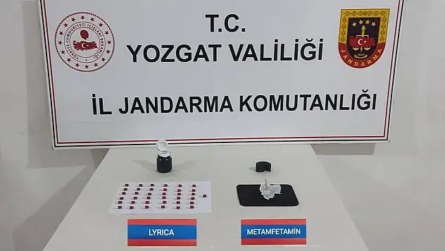 Yozgat'ta jandarmadan uyuşturucu operasyonu