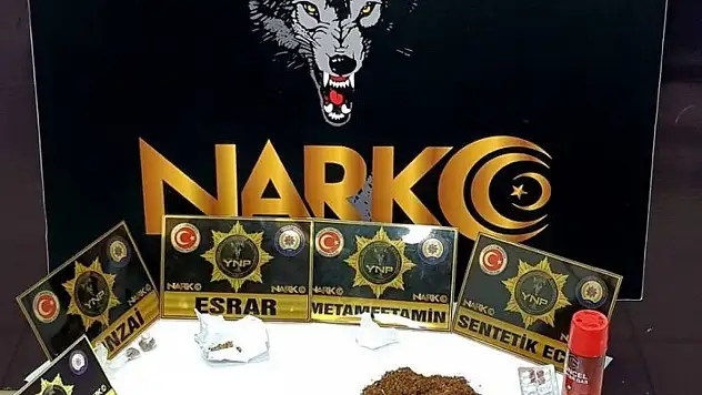 Yozgat'ta uyuşturucu baskını: 94 gram bonzai ele geçirildi
