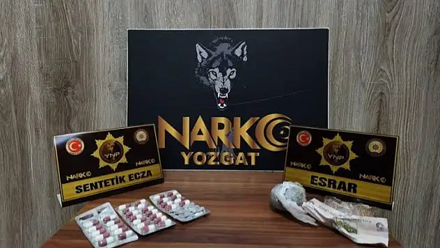 Yozgat'ta uyuşturucu madde operasyonu!