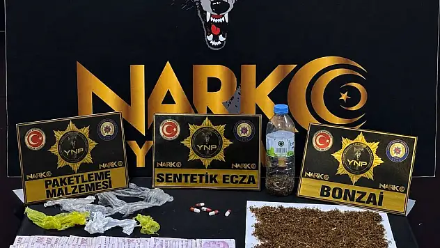 Yozgat'ta zehir tacirlerine darbe! 3 kişi tutuklandı