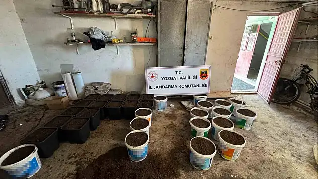 Yozgat'ta uyuşturucu üretim hazırlığı ortaya çıktı