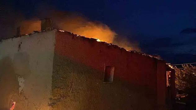 Yozgat'ta korkutan yangın!