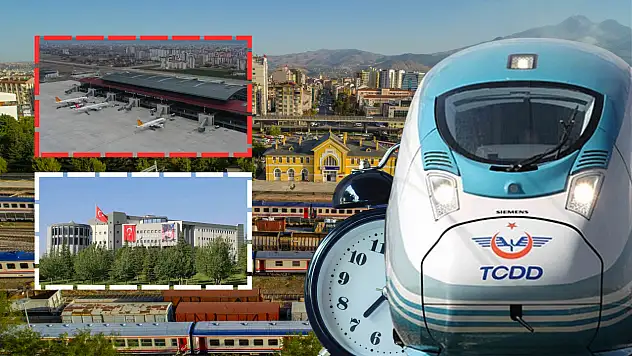 Yüksek Hızlı Tren Kayseri'ye ne kazandıracak? İşte dikkat çeken o seyahat süreleri!