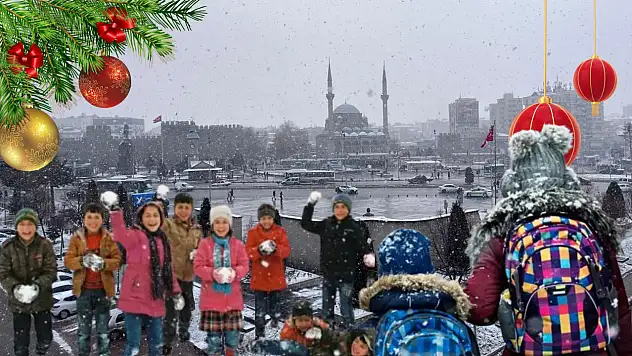 Zemheri Kayseri'yi vurdu: Yılbaşı tatili, okul tatiliyle birleşecek mi? Okullar 4 gün tatil mi olacak?