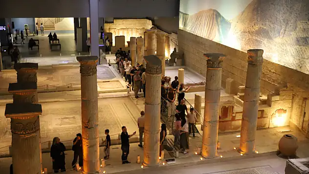 Zeugma Mozaik Müzesi'ne ziyaretçi akını!