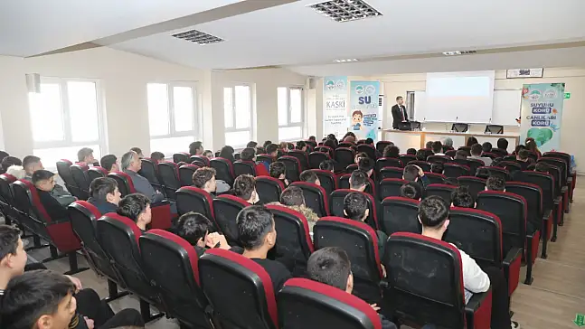 KASKİ'den gençlere su tasarrufu eğitimi!