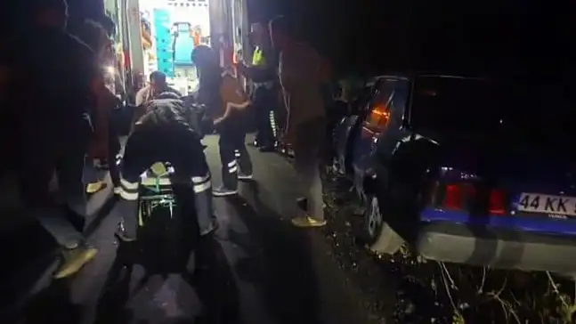 Malatya-Kayseri yolunda kaza: 1 kişi yaralandı