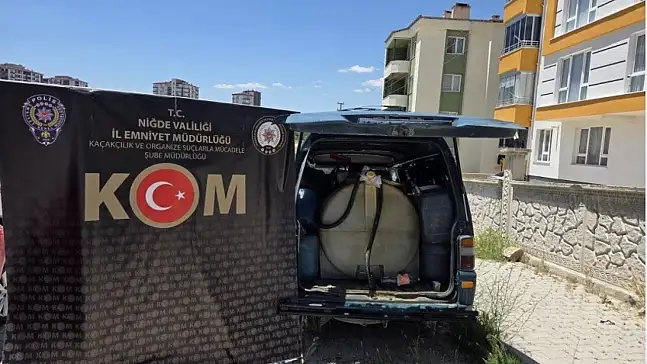 Niğde'de çok sayıda kaçak tütün ele geçirildi
