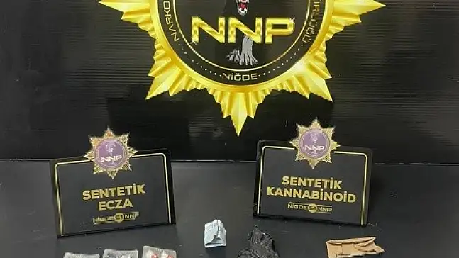 Niğde'de uyuşturucu operasyonu!