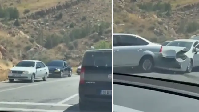 Sivas-Kayseri yolunda trafik kazası: Ulaşım tek şeritten sağlanıyor!