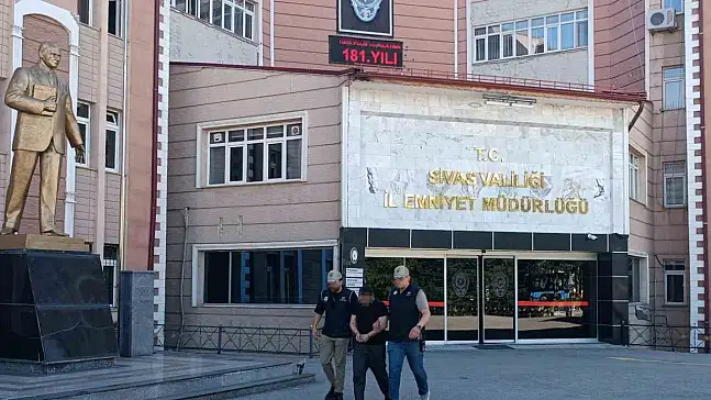 Sivas'ta FETÖ hükümlüsü cezaevine gönderildi