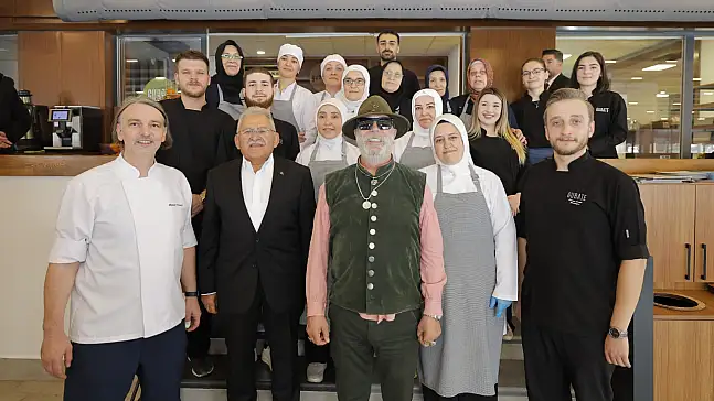 Ünlü şefler Kayseri'ye hayran kaldı! Başkan Büyükkılıç'a övgü yağdı