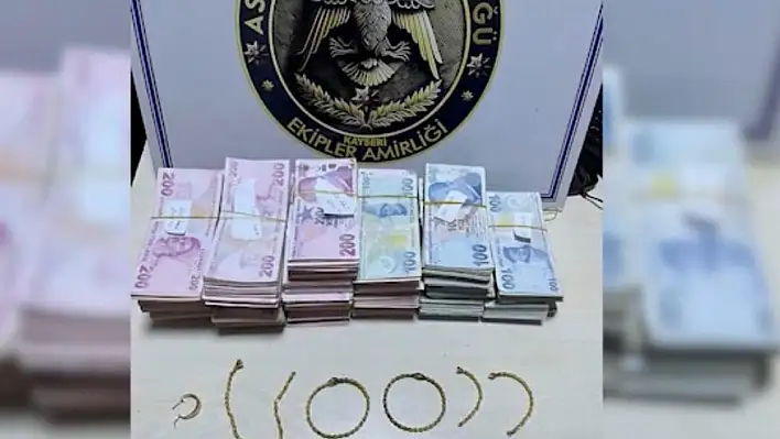 Kayseri'de sahte altın operasyonu!