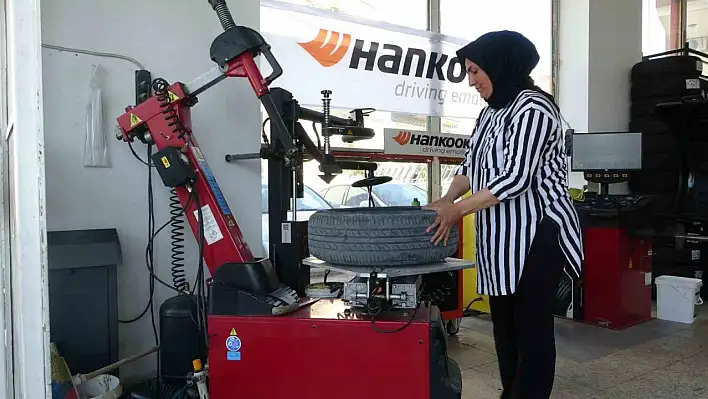 Kadınlar yapamaz diyenlere inat başardı!