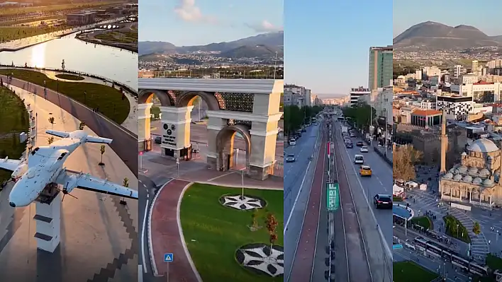 1 dakikada şehri gezdi! İşte Kayseri'nin nefes kesen görüntüleri…