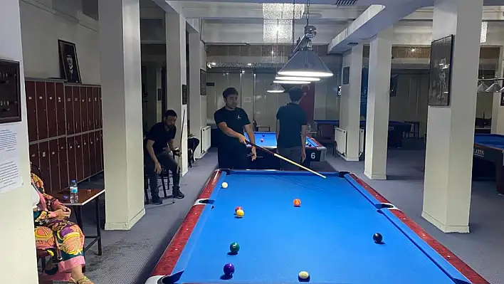 Bilardo Turnuvası tamamlandı