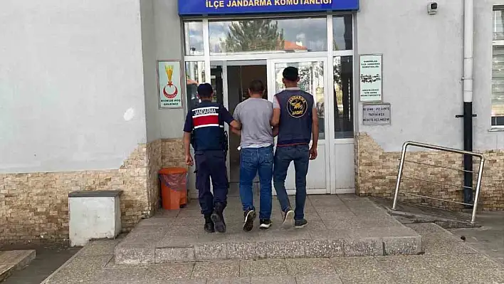Kayseri'de 12 yıl hapis cezası bulunan şahıs yakalandı