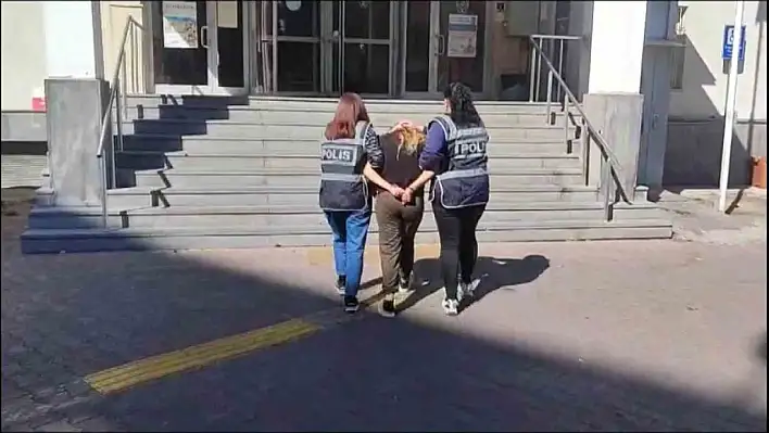 Kayseri'de 14 yıl kesinleşmiş hapis cezası olan kadın yakalandı!