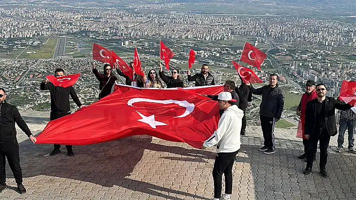 19 Mayıs ruhu Ali Dağı'nda yankılandı