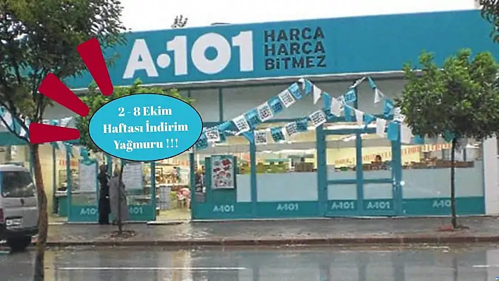2 Ekim A101 kataloğu yayımlandı: Yok yok, indirim yağmuru başlıyor!