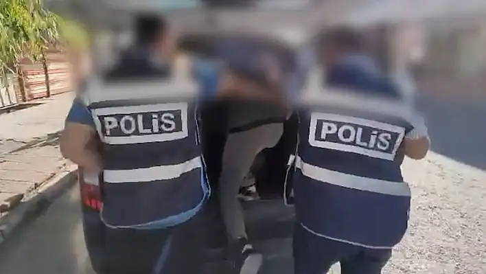 20 Suç Kaydı ve 29 Yıl Hapis Cezası Olan Şahıs Kayseri'de Yakalandı