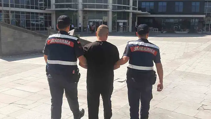 Jandarma ekipleri 29 ayrı suç kaydı olan şahsı yakaladı