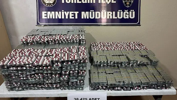 38 bin 425 uyuşturucu yakalandı!