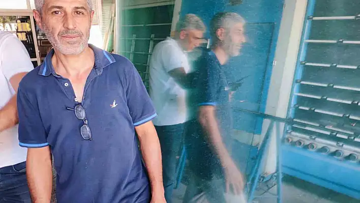 Adana'da 5 bin liralık camı ödemeden götürdü
