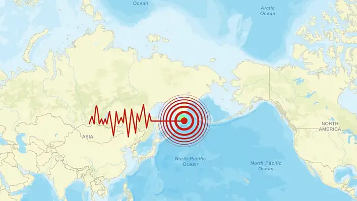 8.8'lik deprem tüm dünyayı korkuttu: Tsunami alarmı!